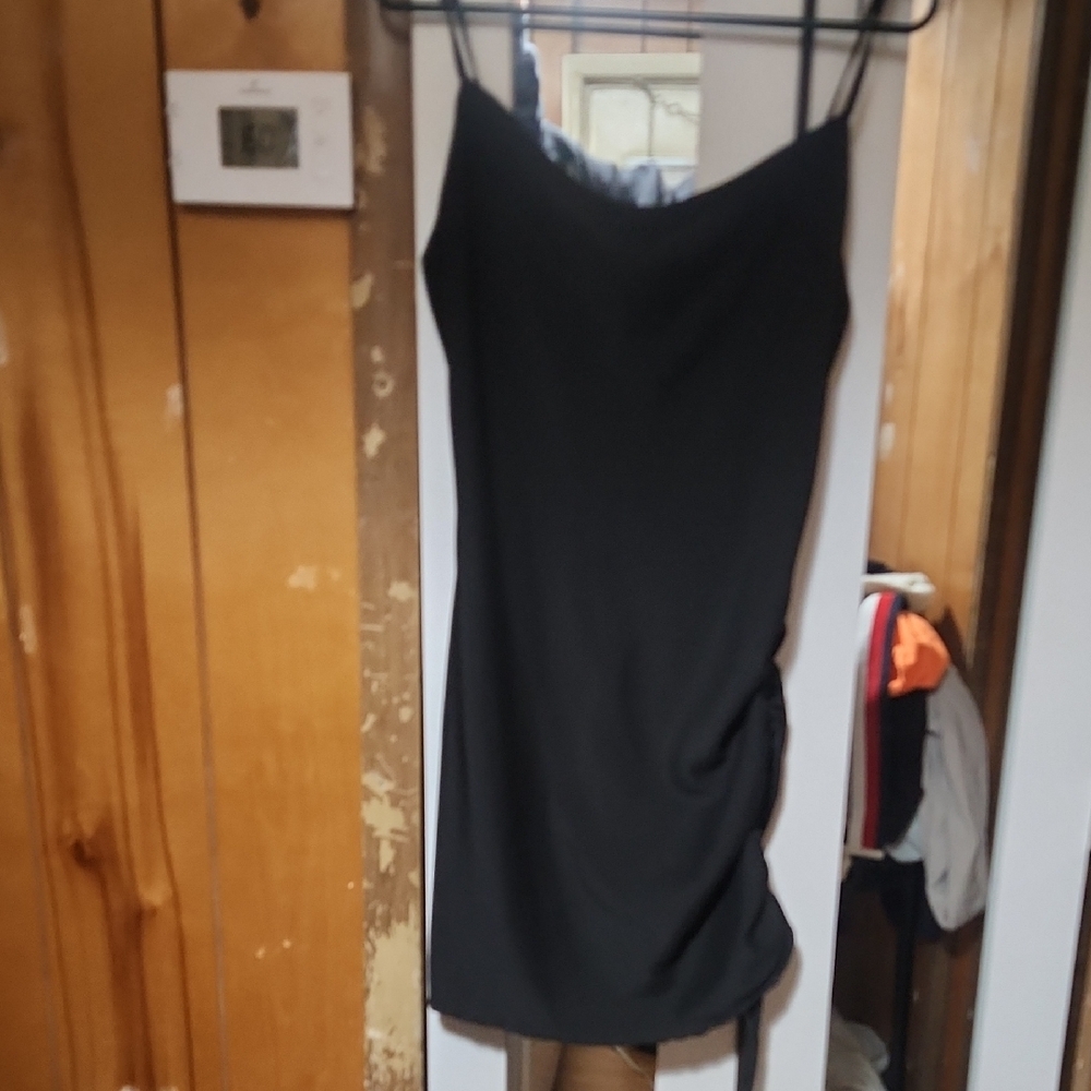 Elegant Black Slip Dress